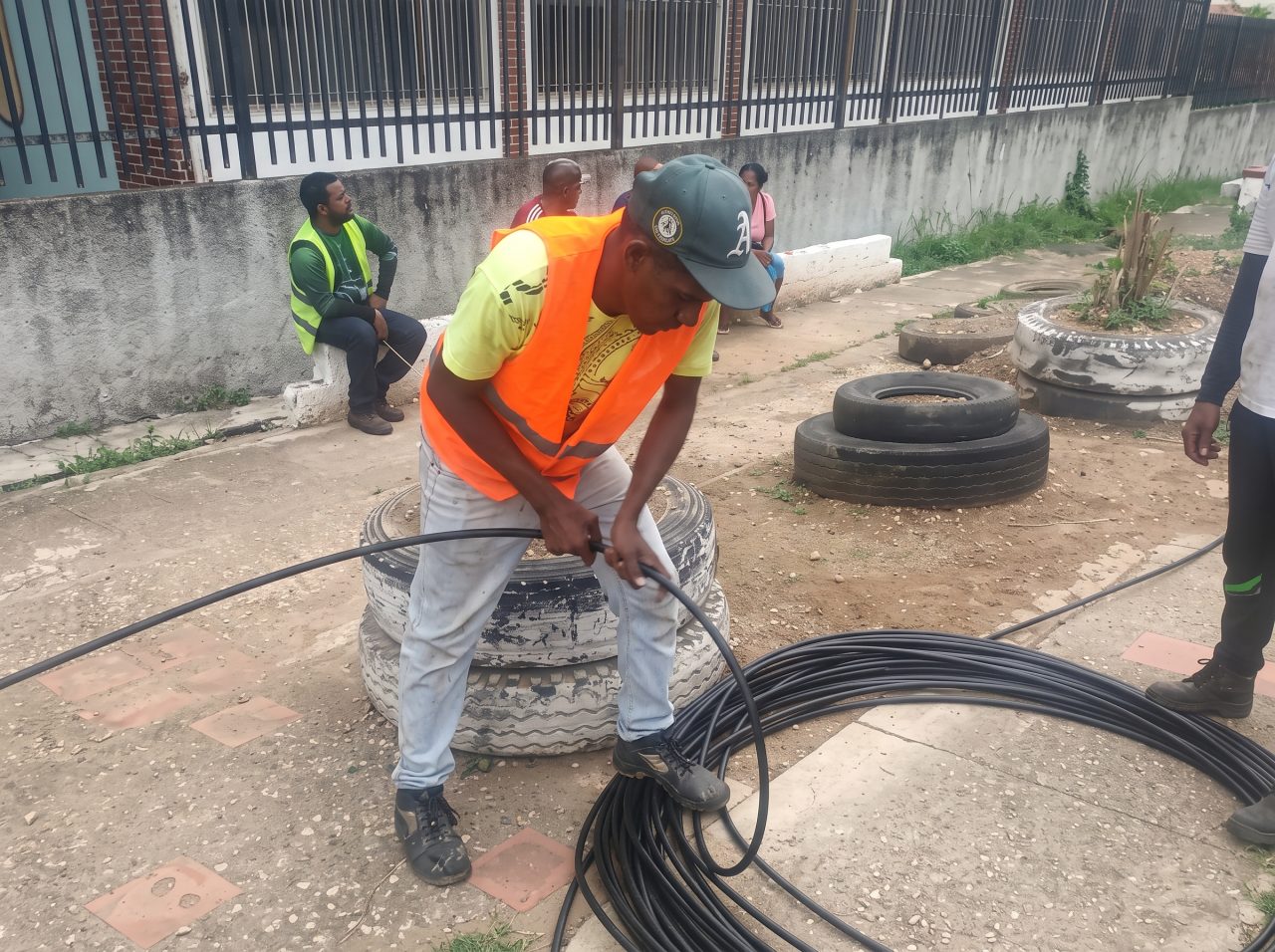 Tendido de cable